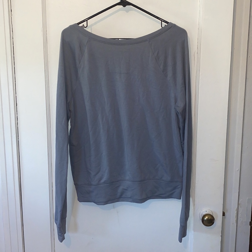 Victoria’s Secret Pink long sleeve off the shoulder top - Picture 3 of 6